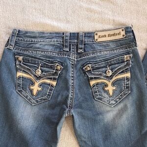 ROCK REVIVAL - Womens - Leah Easy Boot  - Jeans Pants - SIZE 29